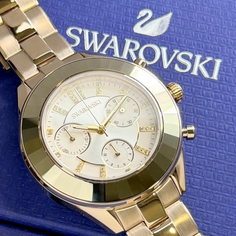 【希少.】Swarovski スワロフスキー 腕時計 オクテア ゴールド SWAROVSKI（スワロフスキー） 腕時計 レディース オクティア ラックス