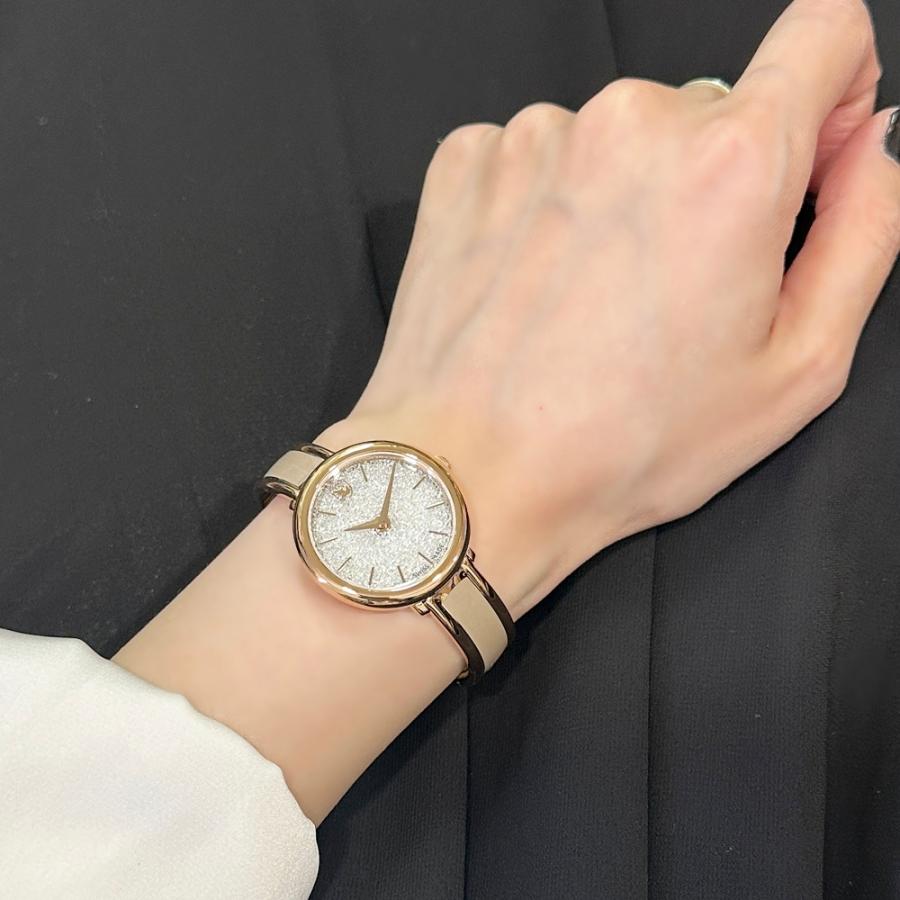 Swarovski 人気時計 レディース　ゴールド SWAROVSKI スワロフスキー 腕時計 レディース 上品 ブレスレット