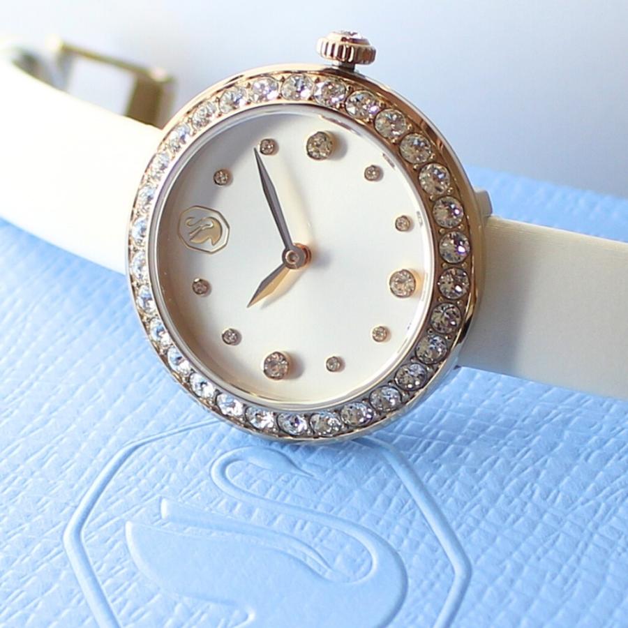 【新品】swarovski 腕時計 SWAROVSKI スワロフスキー クリスタルライン 腕時計 ステンレス