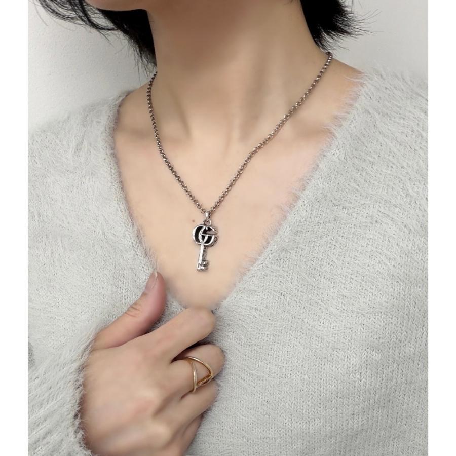 GUCCI（グッチ） ネックレス 鍵モチーフ シルバー925 レディース