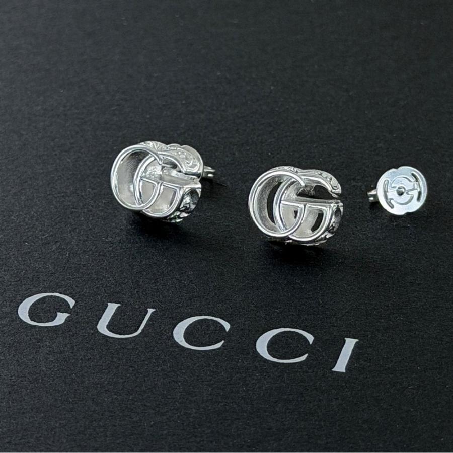 ラッピング済 ギフトセット グッチ ピアス レディース メンズ シルバー プレゼント GUCCI 爆買 成人 卒業 入学の画像
