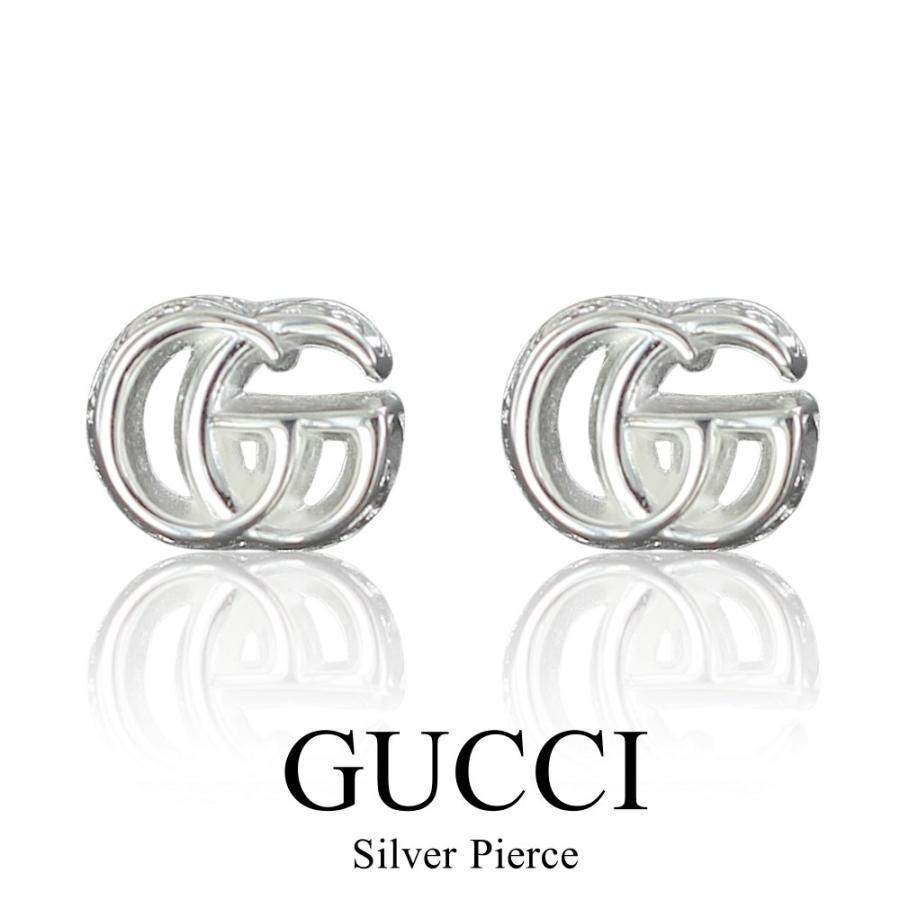 ラッピング済 ギフトセット グッチ ピアス レディース メンズ シルバー プレゼント GUCCI 爆買 成人 卒業 入学の画像