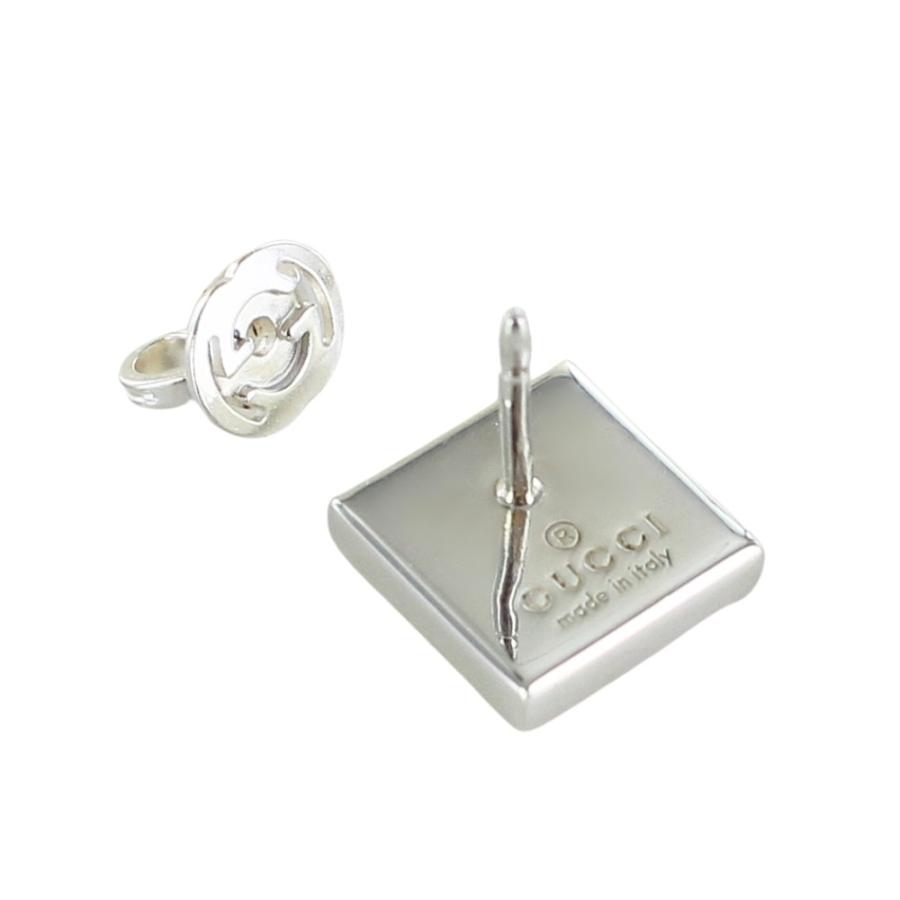 GUCCI（グッチ） ピアス 片耳 インターロッキングG シルバー