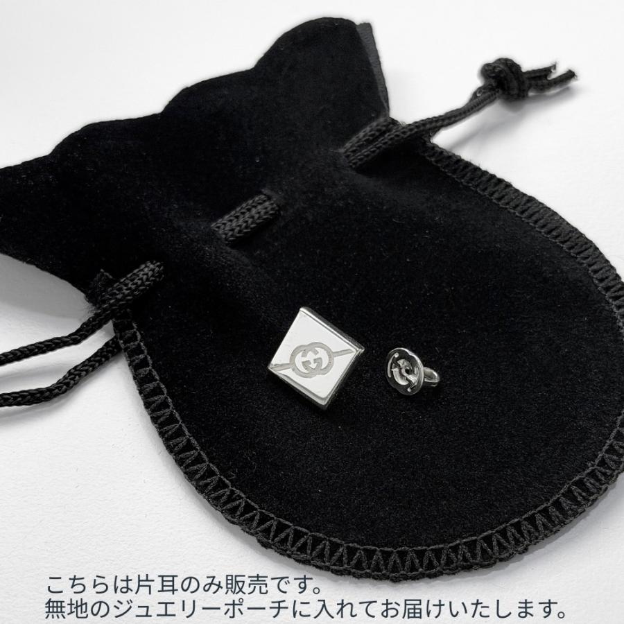 GUCCI（グッチ） ピアス 片耳 インターロッキングG シルバー