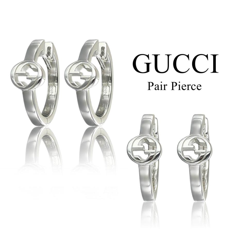 GUCCI（グッチ） ペア ピアス 両耳用 2個セット フープピアス お揃い