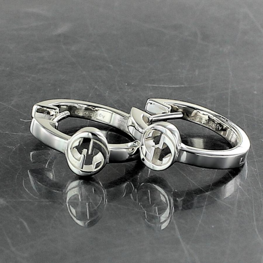 GUCCI グッチ ペア ピアス 両耳用 2個セット フープピアス お