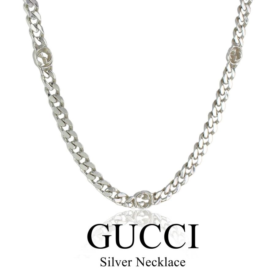 グッチ ネックレス シルバー925 レディース メンズ ユニセックス プレゼント GUCCI 爆買 成人 卒業 入学の画像