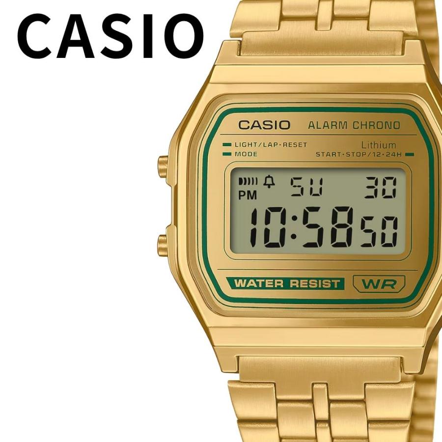 CASIO（カシオ） 腕時計 デジタル メンズ レディース キッズ ゴールド