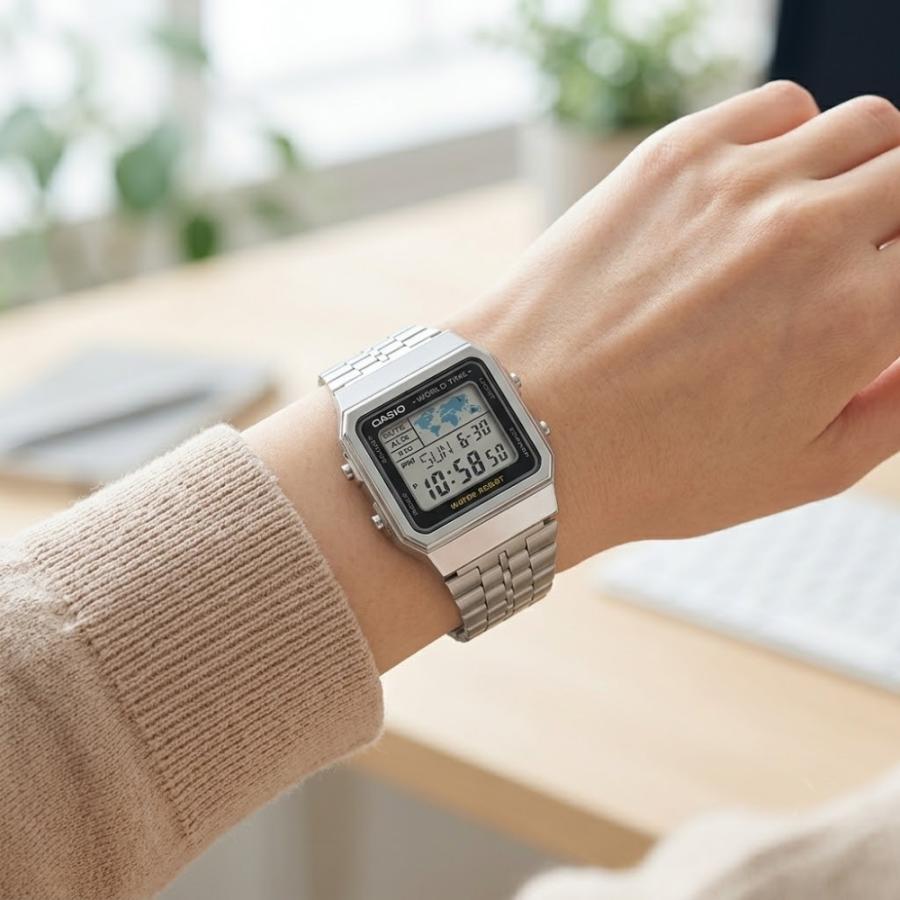 CASIO（カシオ） ラッピング済 ギフトセット デジタル 腕時計 時計