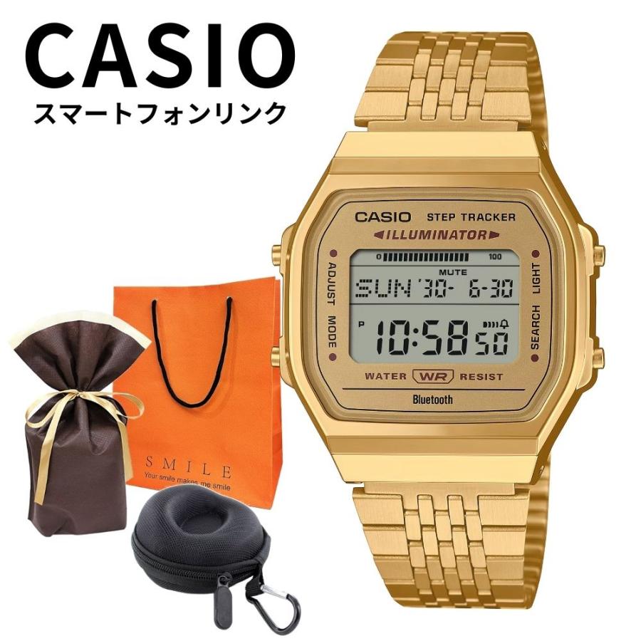 CASIO デジタル腕時計セット スタンダード（CASIO） ラッピング済 ギフトセット 正規品 カシオ