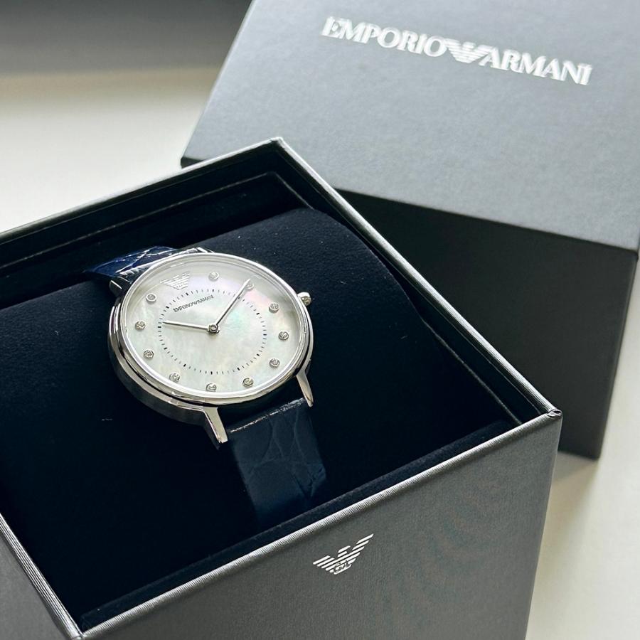 EMPORIO ARMANI エンポリオアルマーニ 腕時計 手表 アルマーニ 革 