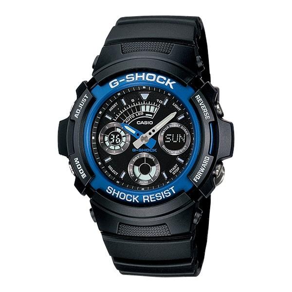 G-SHOCK カシオ Gショック メンズ アナデジ ブラック AW-591-2A 腕時計 