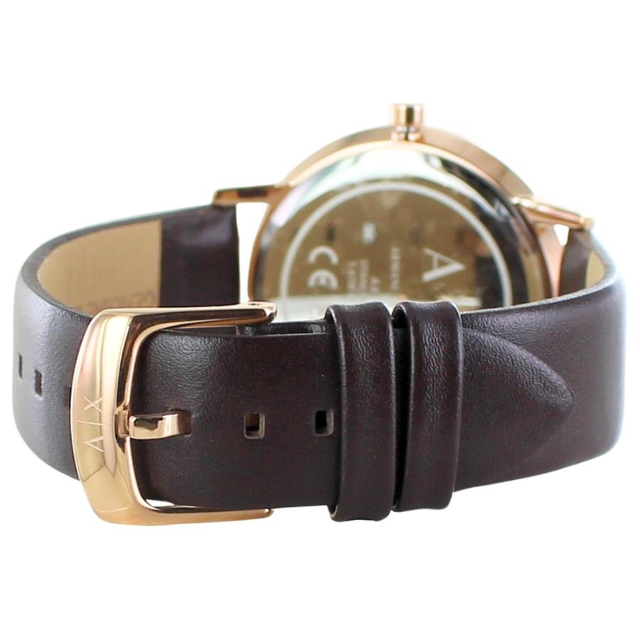 ARMANI EXCHANGE 腕時計 手表 レディース 革ベルト 時計 アルマーニ  