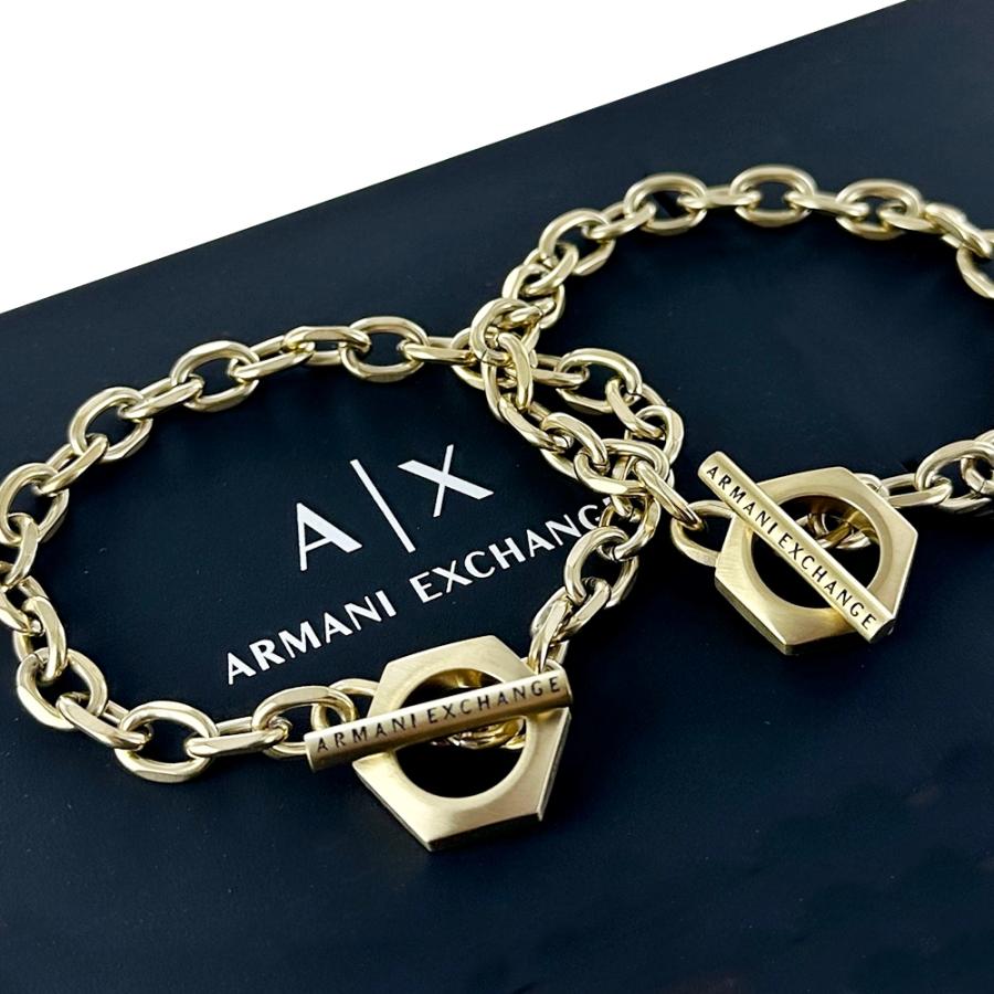 ARMANI EXCHANGE ペアブレスレット お揃い アルマーニエクスチェンジ