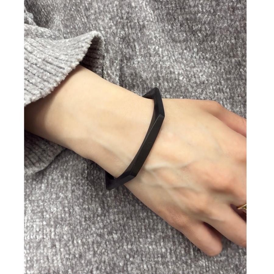 ARMANI EXCHANGE アルマーニエクスチェンジ バングル メンズ ブラック