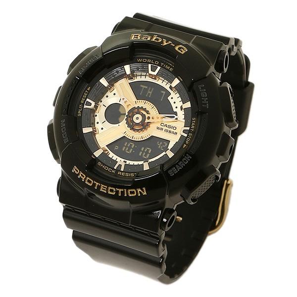 カシオ Baby-G ベビーG レディース ビックケースシリーズ 黒 BA-110-1A 腕時計 バレンタインデー
