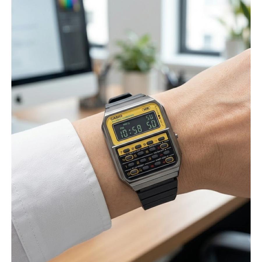 CASIO（カシオ） ラッピング済 ギフトセット 腕時計 デジタル 計算機