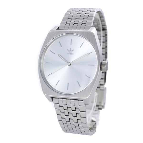 アディダス メンズ レディース 男女兼用 プロセス シンプル シルバー ブレスレットウォッチ CJ6339 腕時計 卒業 入学 お祝い