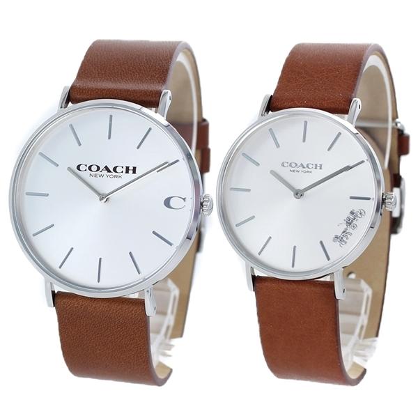 買いお値下 Coach コーチ ペアウォッチ レザー 夫婦 カップル ギフト シンプル おしゃれ ブラウン腕時計 レザー クリスマス プレゼント オンラインストアクーポン Www Superavila Com
