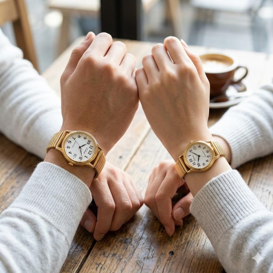 CITIZEN（シチズン） 正規品 Q&Q ペアウォッチ 腕時計 蛇腹ベルト