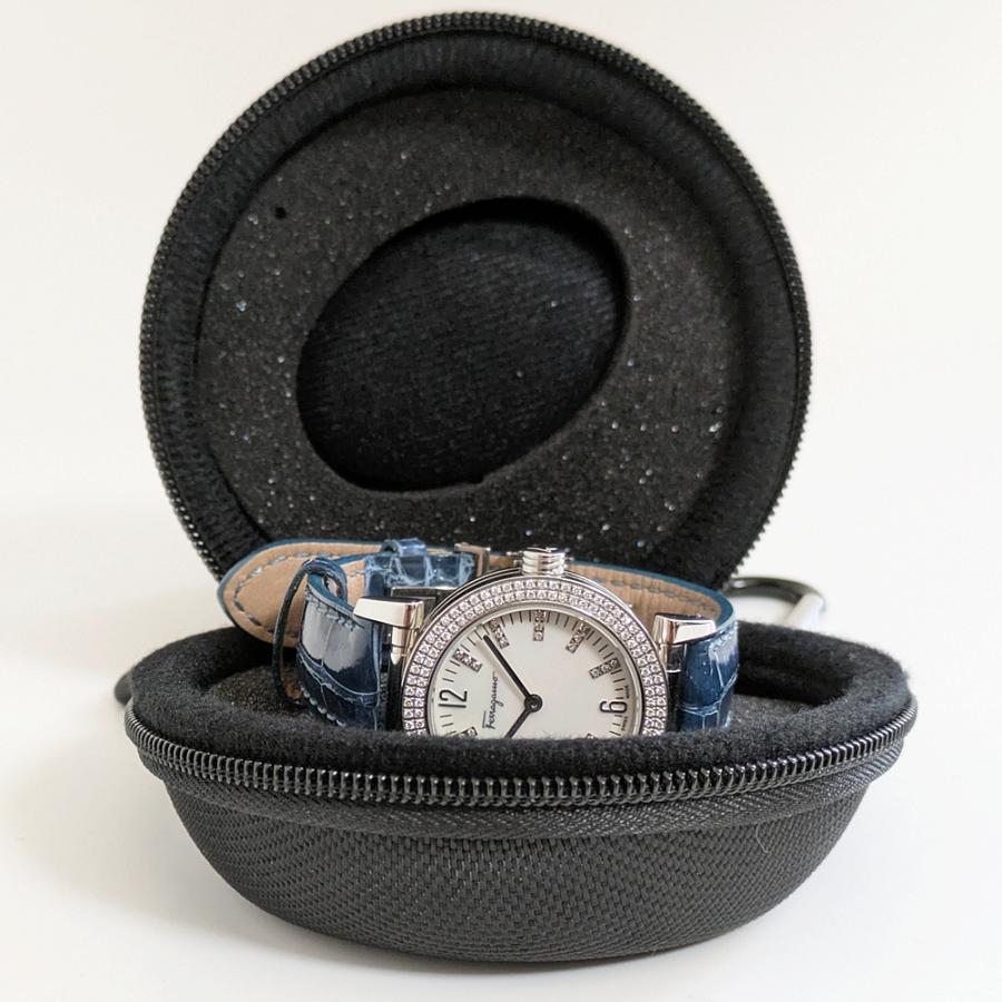 2個セット ペアで使える 腕時計収納ケース ブラック ハードタイプ コンパクト 携帯用 メンズ レディース ギフト  爆買 成人 卒業 入学 |  | 12