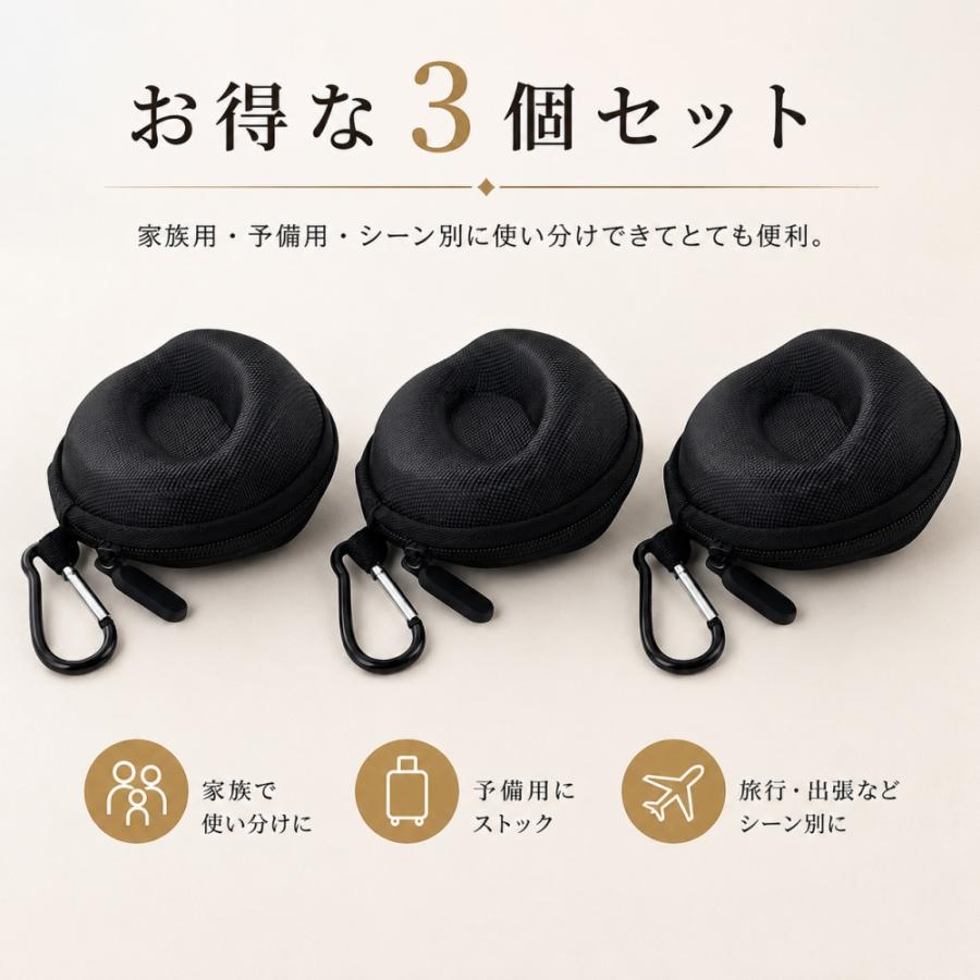 腕時計 収納ケース 3個セット 携帯用 ハードケース 対応 時計 保護ケース コンパクト トラベルケース 成人 卒業 入学 |  | 03