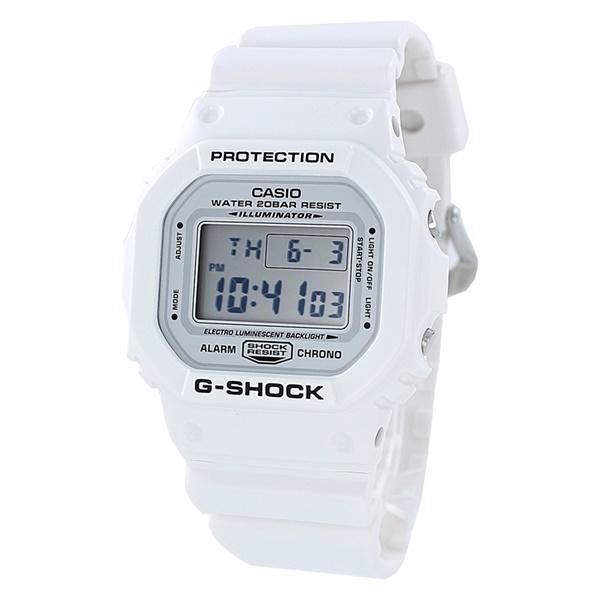 新入荷 Gショック カシオ デジタル 腕時計 DW-5600MW-7 即納 20気圧防水 ホワイト 腕時計