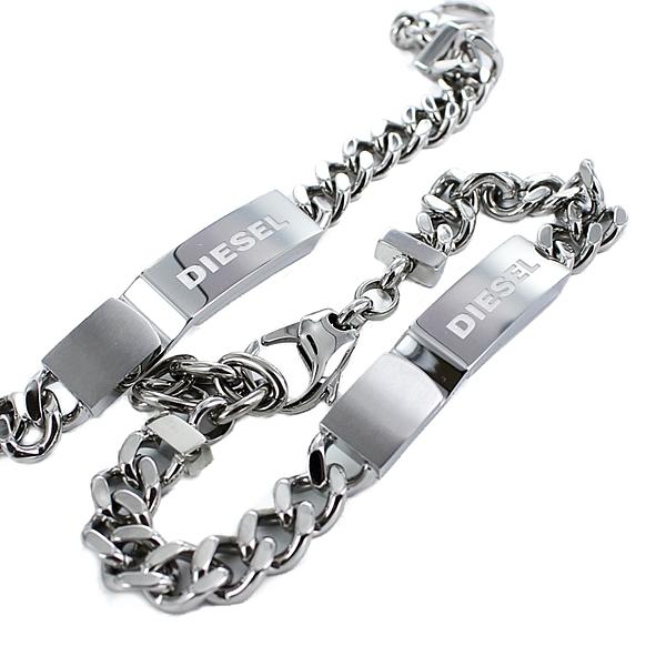 高級感 ペアアクセサリー カップル 夫婦 プレゼント ディーゼル ブレスレット アウトレット送料無料 Talentoindustrial Com