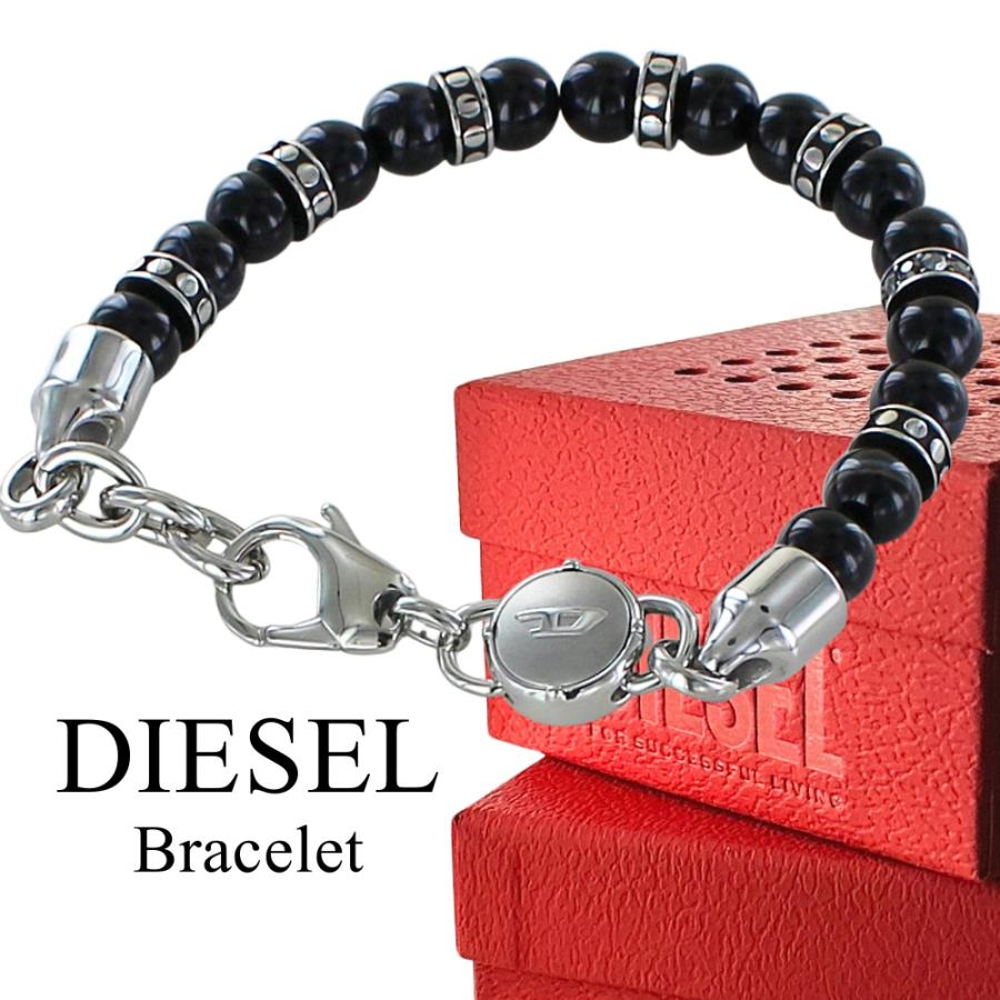 公式 ディーゼル ブレスレット メンズ アクセサリー ブランド 数珠タイプ Seal限定商品 Www Muslimaidusa Org