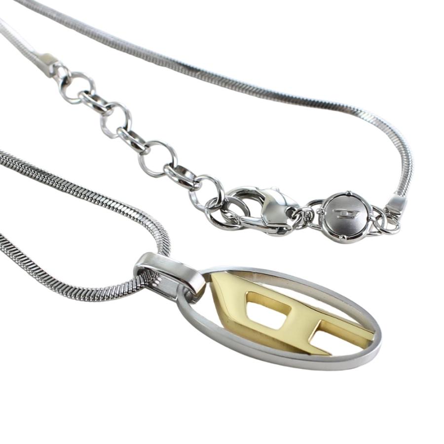 DIESEL（ディーゼル） ネックレス メンズ レディース ステンレス ロゴ