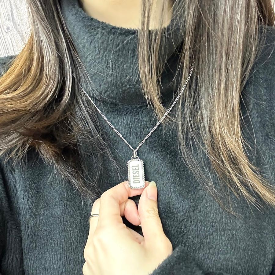 DIESEL ペア ネックレス おそろい お揃い ディーゼル おしゃれ