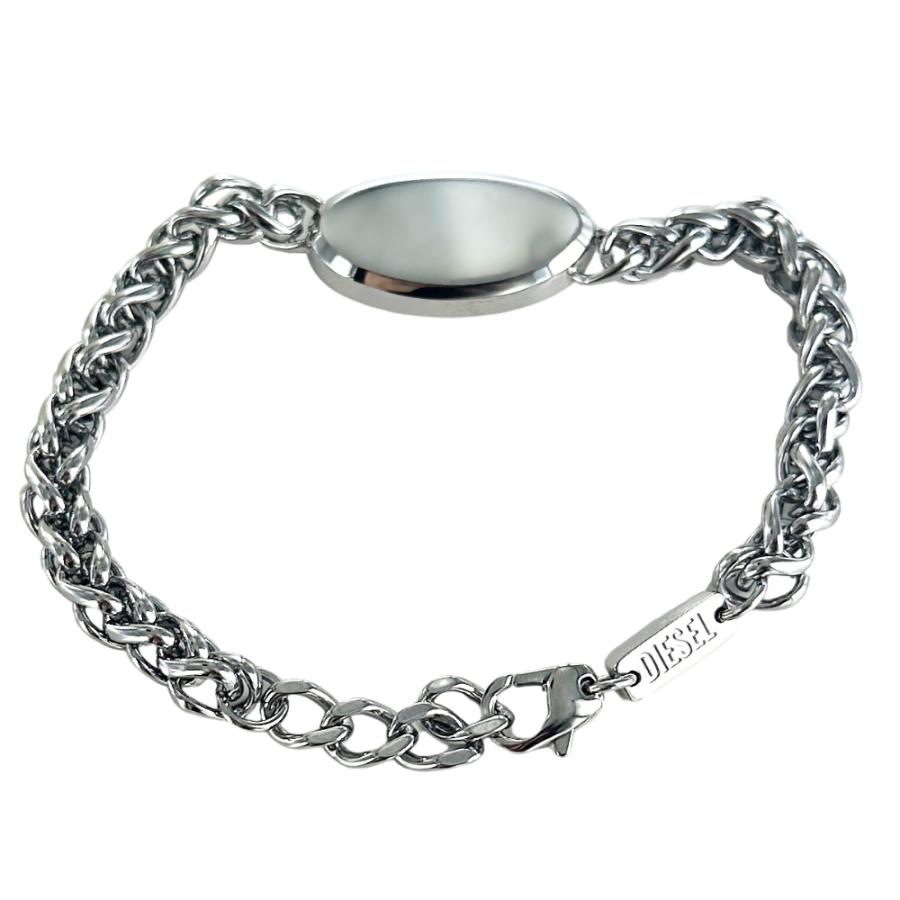 DIESEL ディーゼル ペアブレスレット チェーンブレスレット DIESEL ディーゼル ペアブレスレット チェーンブレスレット