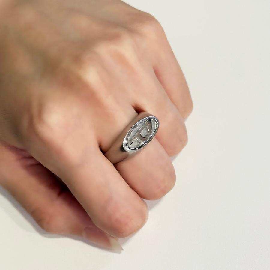 DIESEL（ディーゼル） 指輪 メンズ ステンレス シルバー リング 11号