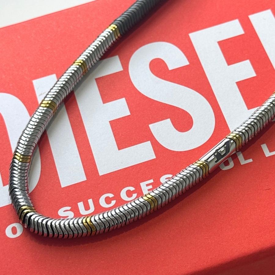 DIESEL（ディーゼル） ネックレス メンズ チェーン ステンレス