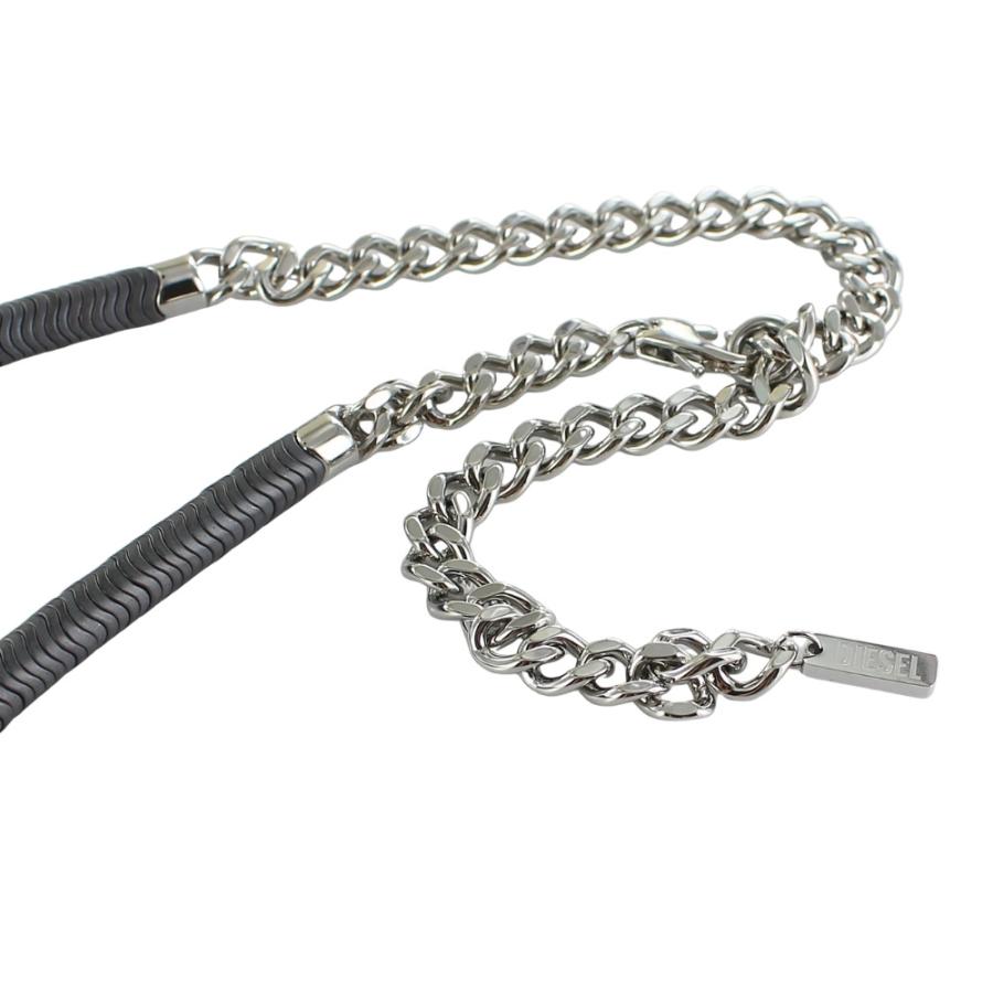 DIESEL（ディーゼル） ネックレス メンズ チェーン ステンレス