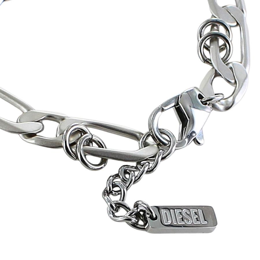 DIESEL（ディーゼル） ペアブレスレット シルバー チェーン