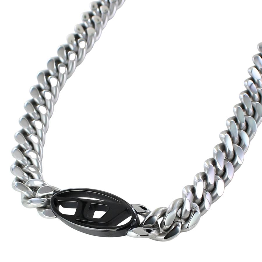 DIESEL（ディーゼル） チェーンネックレス メンズ レディース シルバー