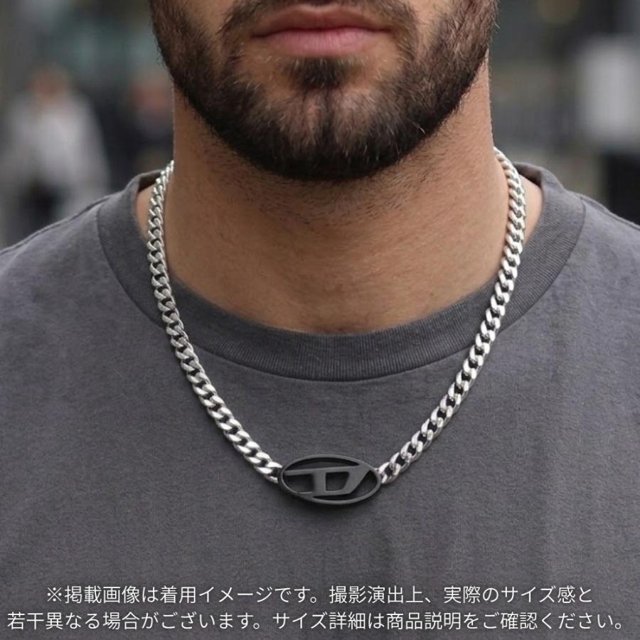 DIESEL（ディーゼル） チェーンネックレス メンズ レディース シルバー