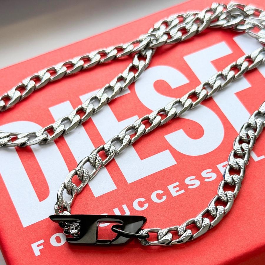 DIESEL（ディーゼル） ネックレス レディース メンズ シルバー