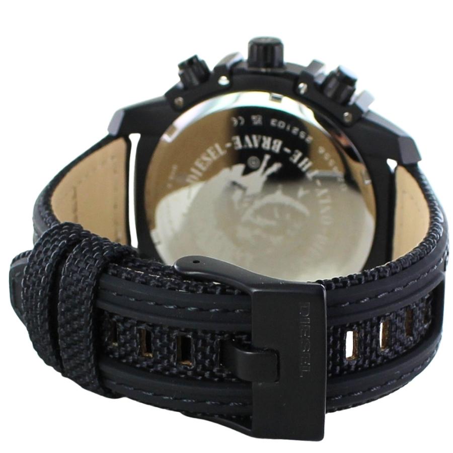 ディーゼル 左リューズ 腕時計 メンズ 右手 レザーベルト