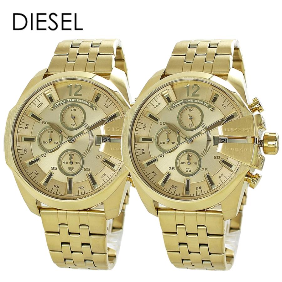 ディーゼル ペアウォッチ 腕時計 かっこいい オシャレ お揃い メンズ レディース 43mm 同サイズ ペア ゴールド ステンレス クリスマスプレゼント 22 Dz4565dz4565 プライムウォッチ 通販 Yahoo ショッピング