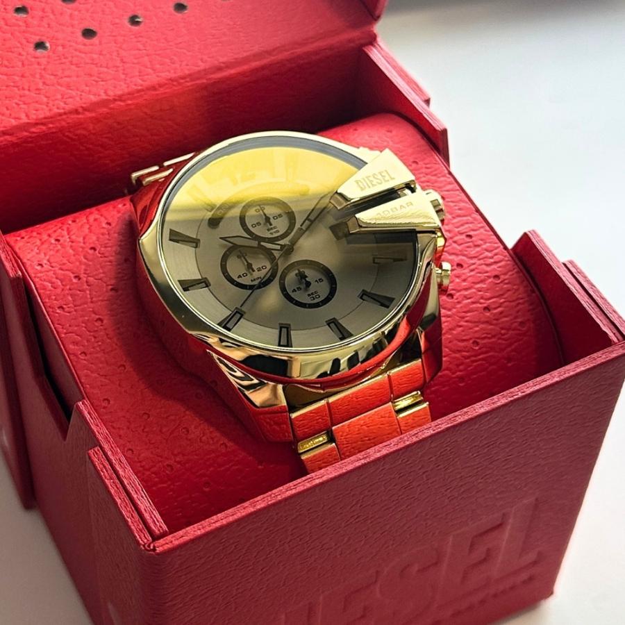 DIESELビッグフェイスクロノグラフ腕時計