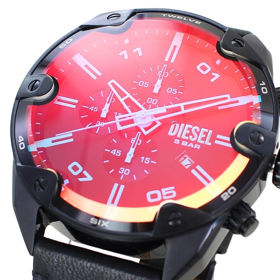 DIESEL（ディーゼル） メンズ 腕時計 ブラック メタルベルト 男性