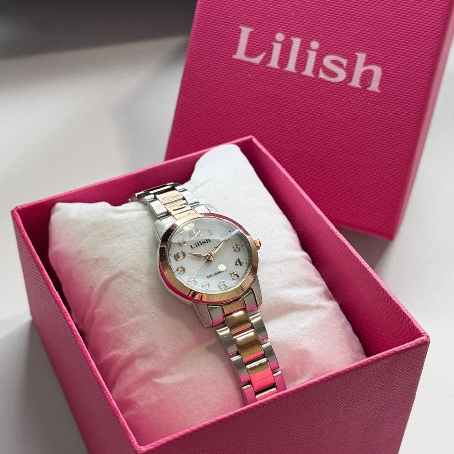 国内正規品 Lilish リリッシュ ソーラー腕時計 レディース ソーラー