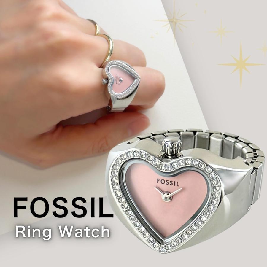 FOSSIL（フォッシル） リングウォッチ レディース おしゃれ 可愛い