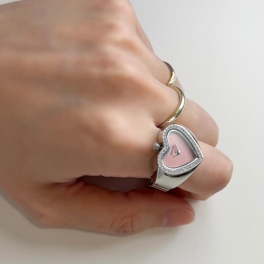 FOSSIL（フォッシル） リングウォッチ レディース おしゃれ 可愛い