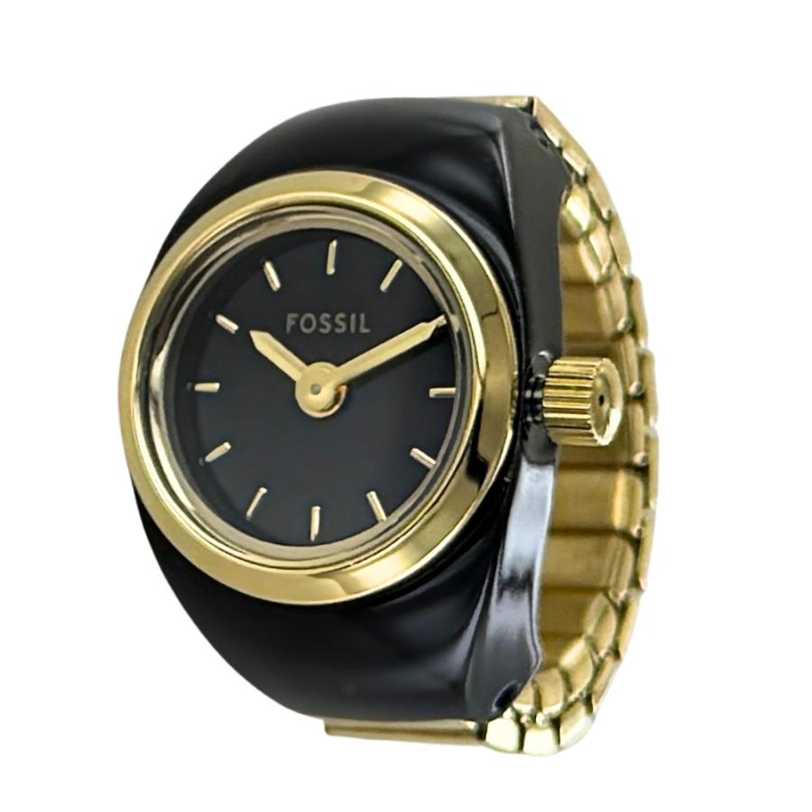 フォッシル リングウォッチ レディース おしゃれ かわいい 指時計 伸縮バンド  爆買 成人 卒業 入学 | FOSSIL | 02