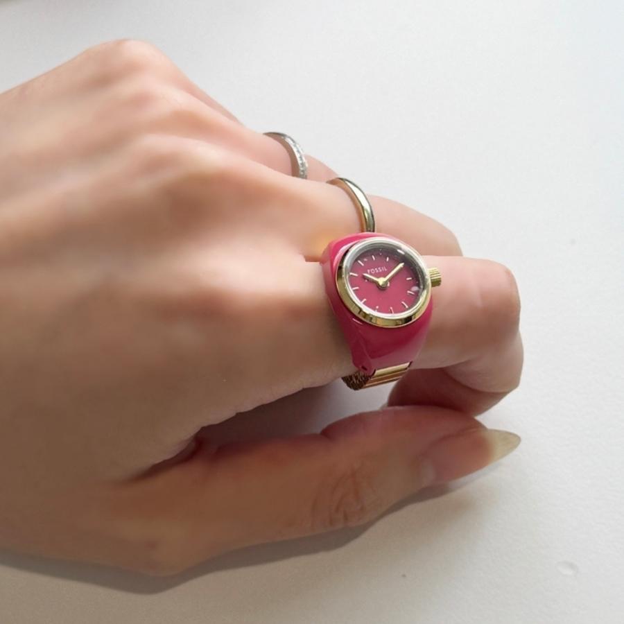 FOSSIL（フォッシル） リングウォッチ レディース おしゃれ かわいい