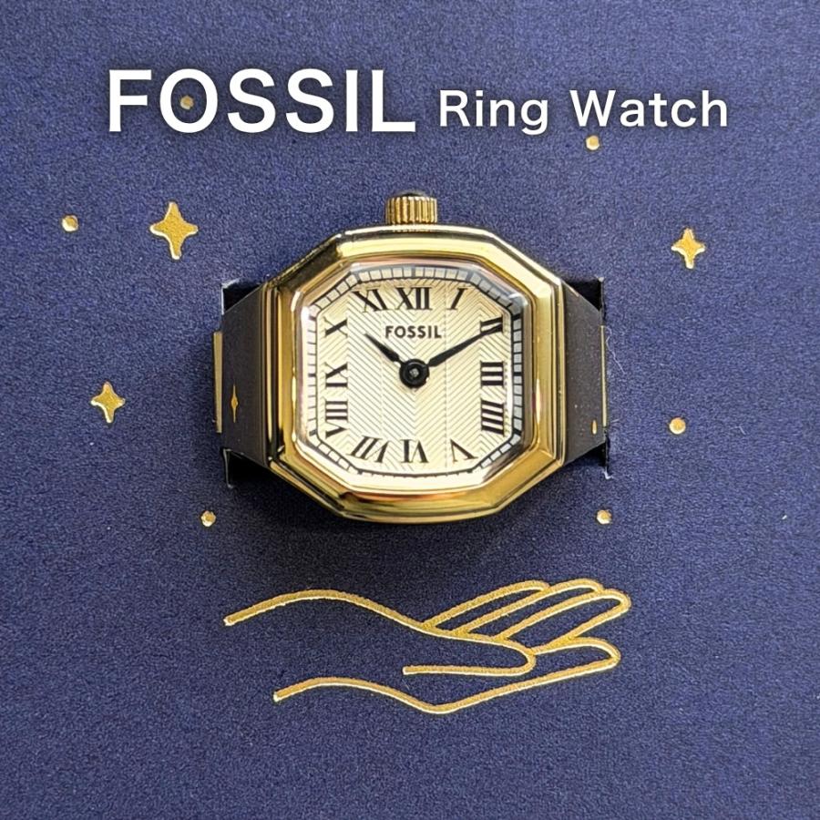 FOSSIL（フォッシル） 指輪時計 リングウォッチ レディース おしゃれ