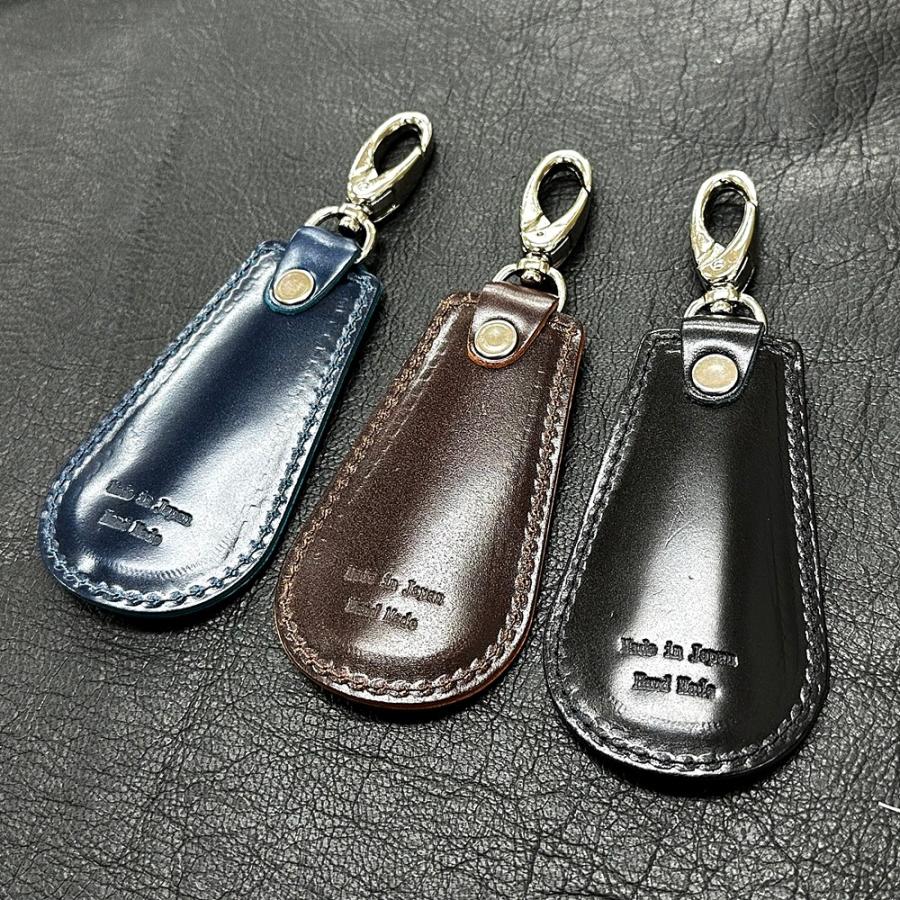 DIESEL（ディーゼル） 持ち運び くつべら 小さい 靴ベラ 本革 靴べら